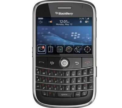 Unlocked Original Blackberry Bold 9000 Black Mobile Phone GPS WIFI