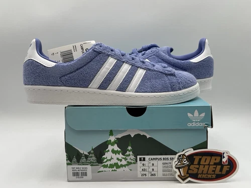 New Adidas Campus 80 South Park Towelie 2021 Size 9.5 Rare Authentic Purple Low