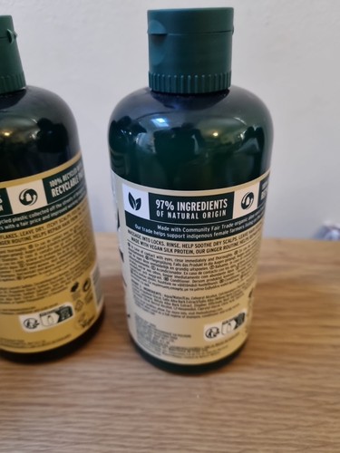 The body shop shampoo & conditioner ginger 250 ml each new - Picture 4 of 4