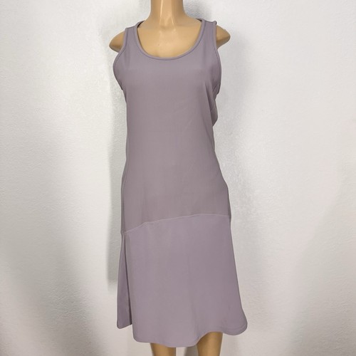 Athleta geripptes ärmelloses Midikleid mit fallender Taille Damen Gr. L Lavendel neu 140 $ - Bild 9 von 20