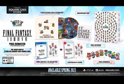 Final Fantasy I-VI Pixel Remaster Collection Anniversary Edition