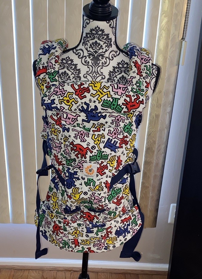 NWOT OR BOX ADAPT - ERGOBABY x KEITH HARING BABY CARRIER POP
