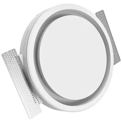 Ergovent bouche de ventilation sans cadre encastrable ronde 100 mm - Photo 1/4