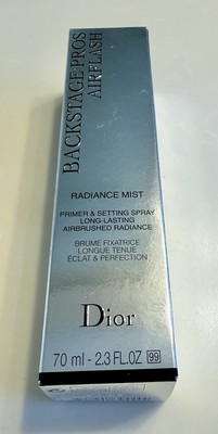 Dior Backstage Pros Airflash Radiance Mist 001-Primer & Setting Spray 2.3 Oz.