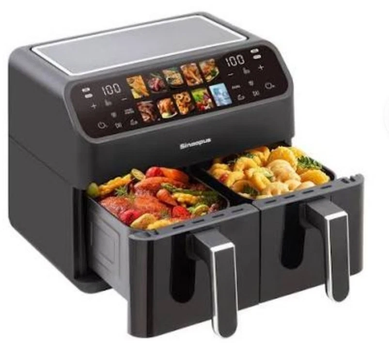 Sinaopus doppio cestello,display a colori touch,con programmi preimpostati.