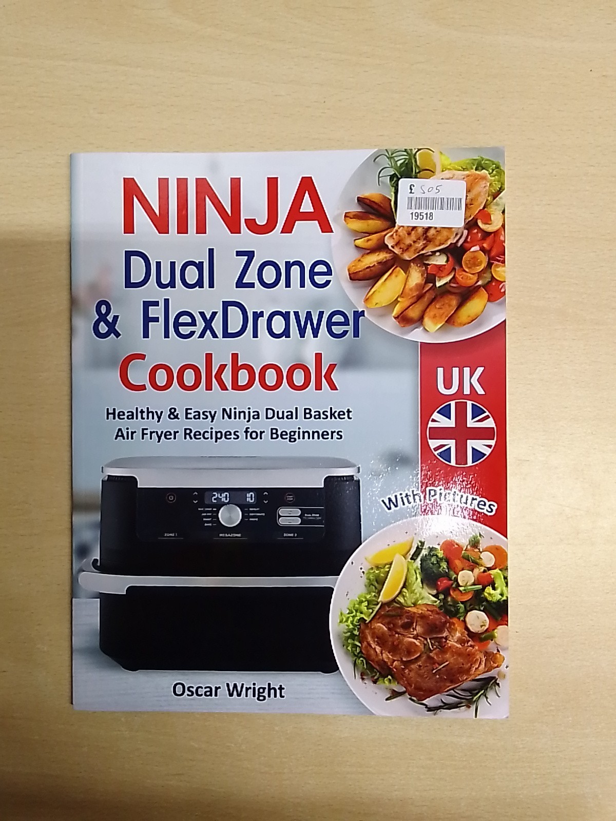 Ninja Dual Zone & FlexDrawer Air Fryer Cookbook UK Healthy & Easy Ninja Dual ...