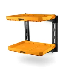 ToughBuilt StackTech 2-Shelf System, Wall Mounted Tool Storage Shelves(Open Box)