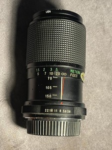 Vivitar 70-150mm f/3.8 Telephoto Zoom lens