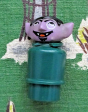 Vintage 1973 the Count little people from fisher price/ Sesame Street