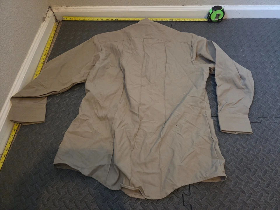 CAMISA ELÁSTICA MANGA LARGA ELBECO PARA HOMBRE 16,5X32-33 MAXX COSTA OESTE #S43 Foto 4 de 4