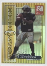 1999 Donruss Elite Primary Colors Yellow 820/1875 Daunte Culpepper #12 0a1