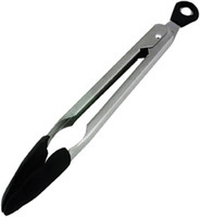 Grillzange Und KüChenzange Aus Edelstahl Mit Silikonkopf, 23 Cm, Servierzange Fü
