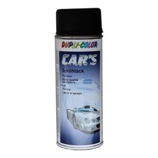 (17,48€/L) DUPLI-COLOR  Cars Sprühlack schwarz 400 ml NC matt/seidematt/glänz.