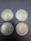 Lot of 4 - 1899-1902 US Morgan Silver Dollars , SF And New Orleans Mint