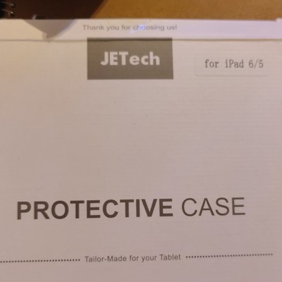 JETech Protective Case for iPad 6th/5th Gen Red