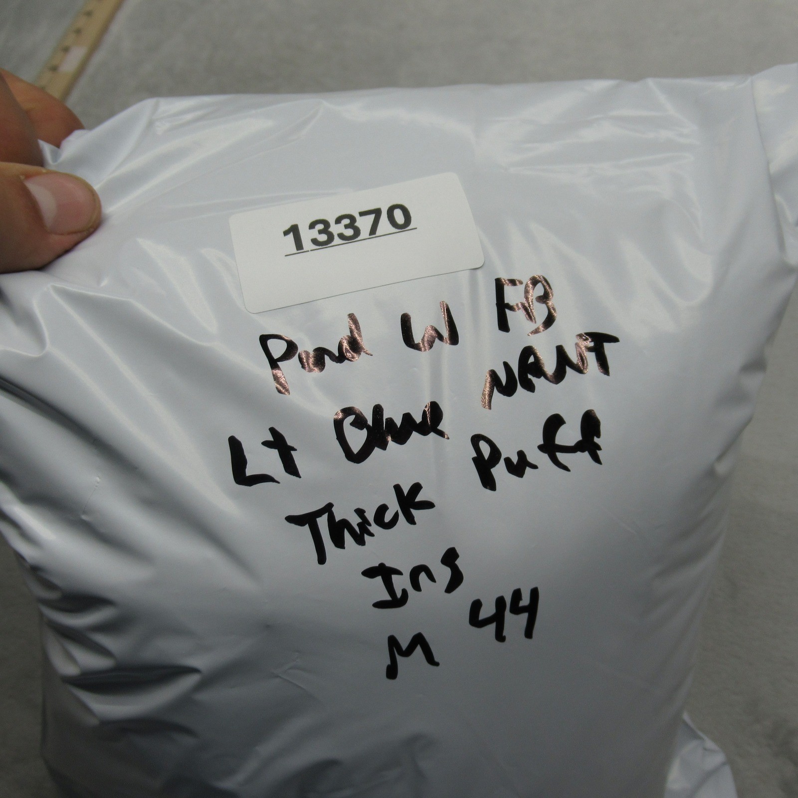 Pendleton Jacket Womens Medium Light Blue Puffer … - image 17