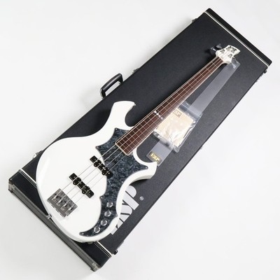 Used ESP RF-00SL Snow White electric bass guitar by the GazettE