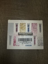 GOLD Face And Body Glitter Gel, 5 Pack, 18gm Each Tube