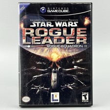 Star Wars: Rogue Leader - Rogue Squadron II (Nintendo GameCube, 2001) Complete