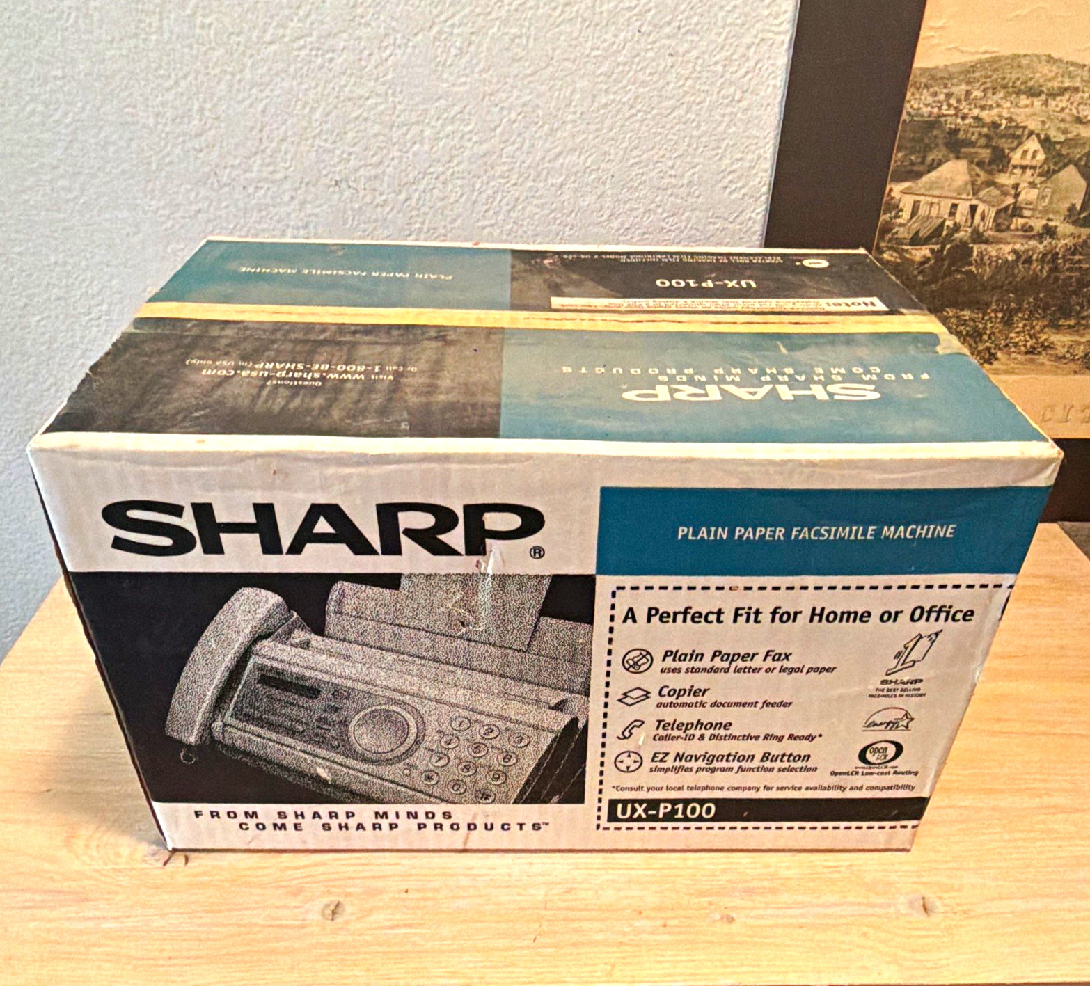 Sharp UX-P100 Plain Paper Fax Machine UX Series MPN A3UXP100U