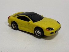 TYCO MAGNUM YELLOW DODGE STEALTH HO SLOT CAR TESTED  WORKS