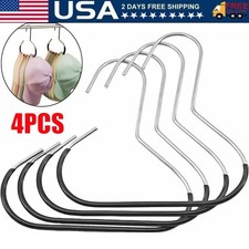 4x Hat Organizer for Baseball Caps, Baseball Hanger Holder for Closet, Ball Hat