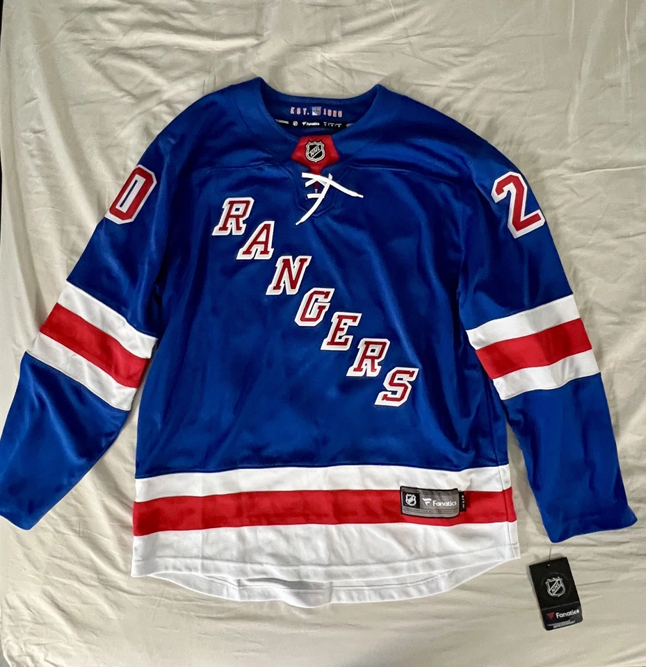 Men's Fanatics Size Large Chris Kreider New York Rangers Home Jersey New - Image 2 of 4