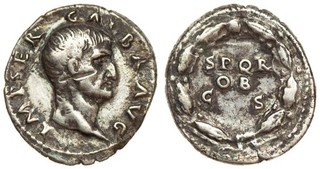 Impero Romano Moneta Denario in Argento 10