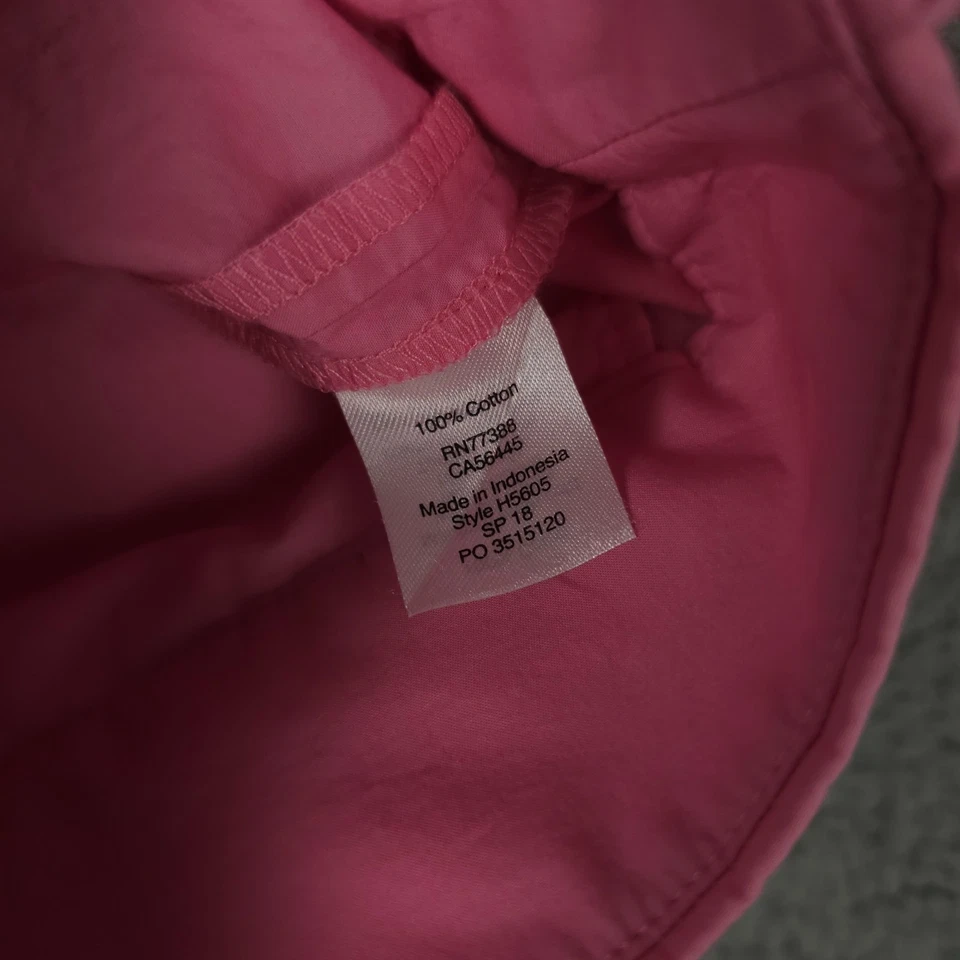 J Crew Shorts Womens 00 Pink Cotton Poplin Tie Waist Pleated High Rise 3" Preppy - Image 4 of 4