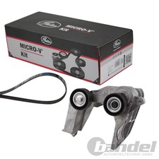 GATES Micro-V Kit KEILRIPPENRIEMEN-SATZ passend für FORD FIESTA | K016PK2175