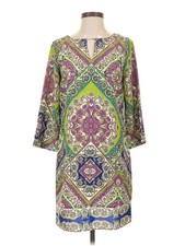 Laundry by Shelli Segal Women Green Casual Dress 4