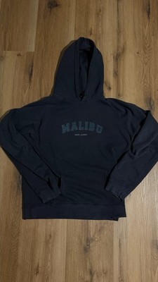 Malibu Saint Laurent Hoodie 2014 (Faded & Cracked)  Size L /Large (Rare)