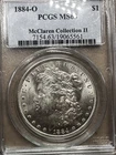 1884-O Morgan Silver Dollar PCGS MS63 McClaren Collection