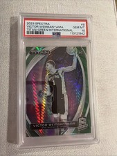 2023-24 Spectra Victor Wembanyama Titan Rookie /75 PSA 10