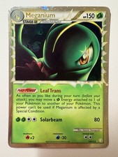 Meganium Prime 109/123 Heartgold Soulsilver Base Set Pokemon Card | LP+