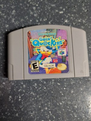 Disney's Donald Duck Goin' Quackers Nintendo 64- Tested