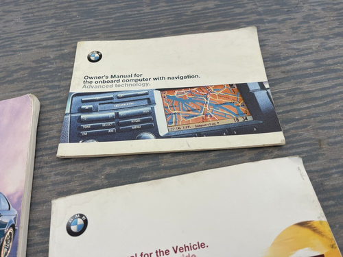 2001 BMW 3 Series Convertible 325ci 330ci E46 Owners Manuals Books #918 - Picture 5 of 16