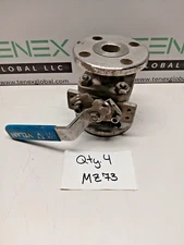 VELAN 01413-SSEA SS Ball Valve 1/2" Class 150 FP Lever Operated (MZ73)