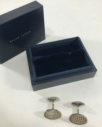 Polo Ralph Lauren - Silver 925 Jewelry Cuff Links - Picture 2 of 4