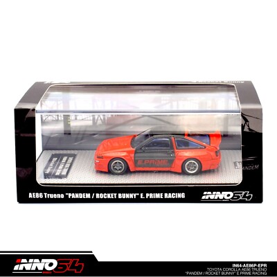 INNO64 - Toyota Corolla Trueno AE86 Pandem Rocket Bunny orange -IN64-AE86P-EPR