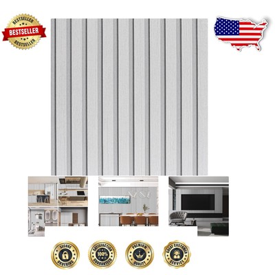Rustic Wood Slat Peel & Stick Wallpaper - 17.5'' x 500'' for Easy Room Makeovers