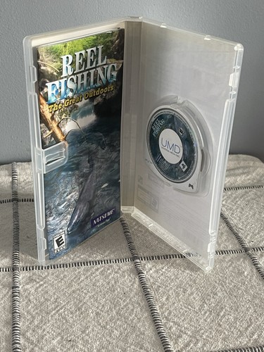 Reel Fishing: The Great Outdoors (Sony PSP, 2006) Complete Tested - Picture 3 of 3