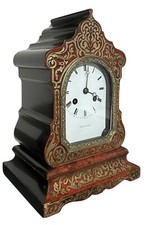 Outstanding Boulle Mantel Clock by Leroy of Paris, Mid 19th century