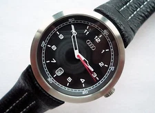 Audi Motorsport RS Racing Sport Line Car Accessory Round Design Quattro Watch