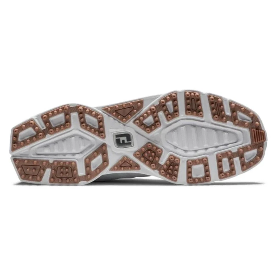 FootJoy Women's Pro SL Golf Shoes - 98140 White/Rose Gold - Image 3 of 4
