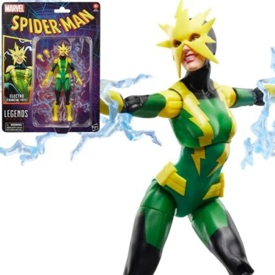 Spider-Man Marvel Legends Electro (Francine Frye) 6 Zoll Actionfigur