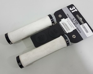 black and white bike grips