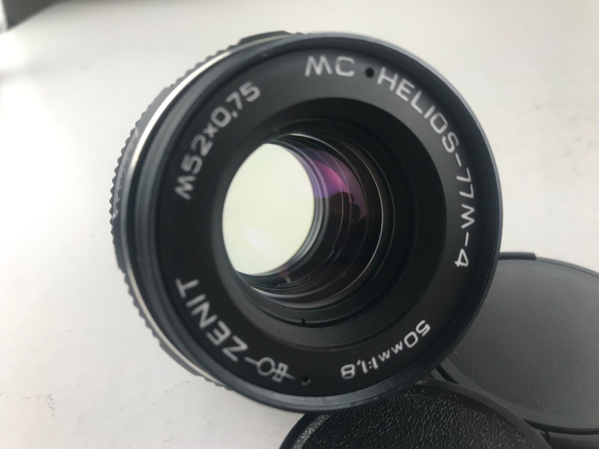 US Seller MC Helios 77m-4 50mm f1.8 CLA Portrait Bokeh Lens DSLR