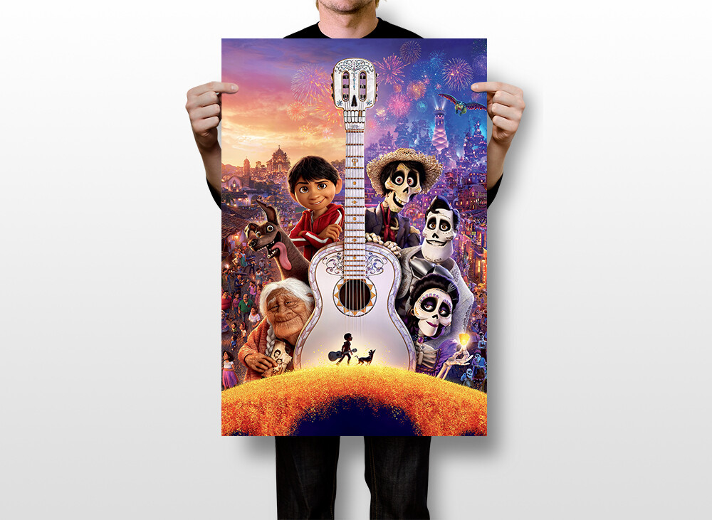 Coco Movie Animation Adventure Wall Art Home Decor - POSTER 20x30