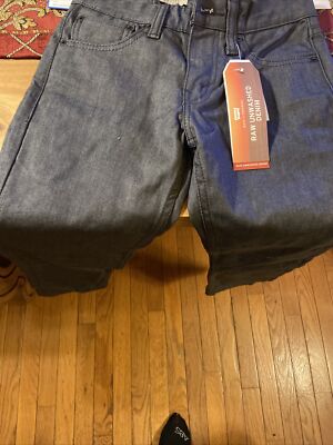 Levis 511 Raw Unwashed Denim Jeans 27 x 